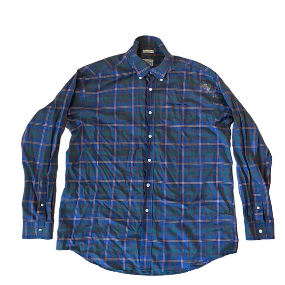 Mens L.L.Bean‎ 100% Cotton Button Down SZ L-Reg - Picture 1 of 5